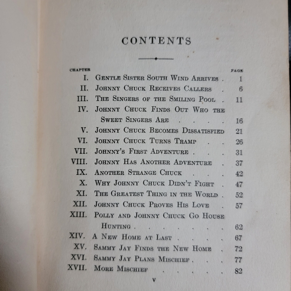 The Adventures of Johnny Chuck by Thornton W. Burgess Hardback 1st Edition Child - Picture 5 of 15